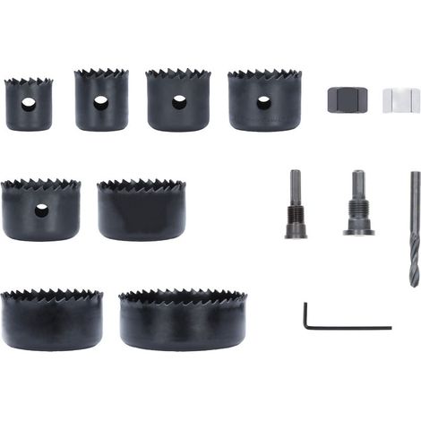 Bosch Hole Saws Sets Wood Drywall Arbored Hole Saw Set 2608594504