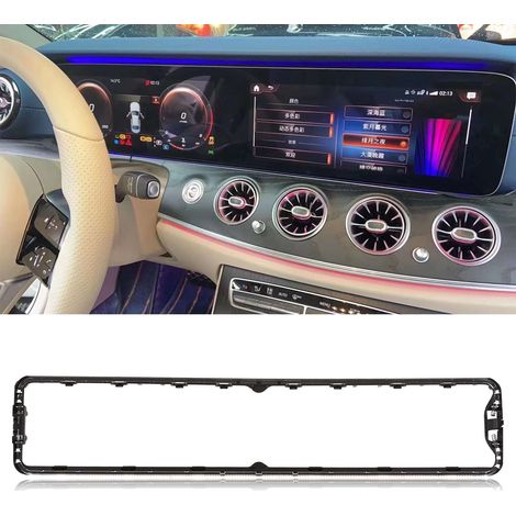 Modification automobile 2017-2022 : Éclairage d’ambiance pour tableau de bord LCD 64 couleurs Mercedes-Benz Classe E W213 (1/5)