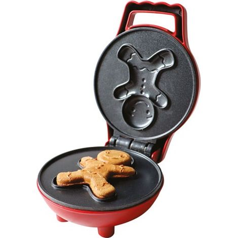 Mini gofrera apc gingerman 500W antiadherente fácil limpieza (1/5)