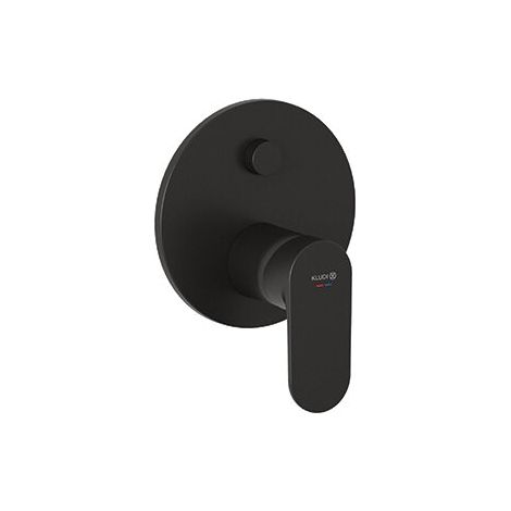 Kludi X1 - Unterputzarmatur, für 2 Verbraucher, schwarz matt 327593975 (1/2)