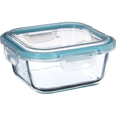 Recipiente de vidrio con tapa 800ml (1/5)