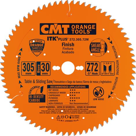 272.305.72M SIERRA CIRCULAR ITK PLUS HW 305X2.6/1.8X30(+16) Z72 (1/4)