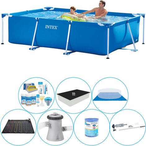 Intex Piscine Tubulaire Rectangulaire - 260x160x65 cm - 7-pièces S20033 (1/5)