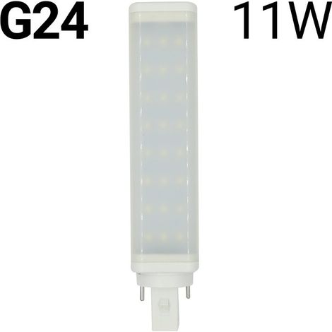 Ampoule PL LED G24 11W 960lm - Blanc Chaud (1/4)