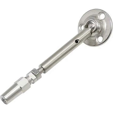 Garde-corps d'escalier en câble 3mm, pièces de fixation pour rampe, kit de réglage de planteur à corps fermé, accessoires de câblage inoxydable. (1/5)