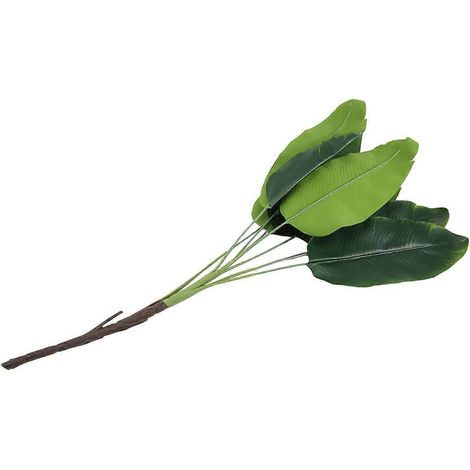 Plantes artificielles, feuilles tropicales, bananier, décoration de jardin et de mariage --- (1/5)