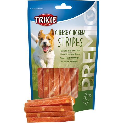Premio chicken cheese stripes 100gr. Offerta Multipack 6 Conf.
