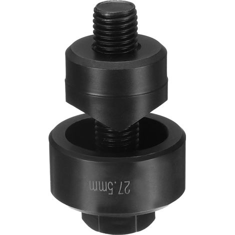 Perceuse À Tôle Poinçon À Trou 27.5mm Acier À Roulement Noir (1/5)