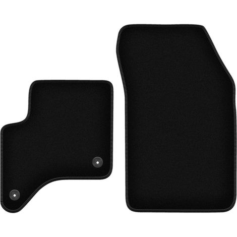 Tappetini anteriori in velluto BASIC per: Fiat 600 Hybrid (2024-) (1/5)