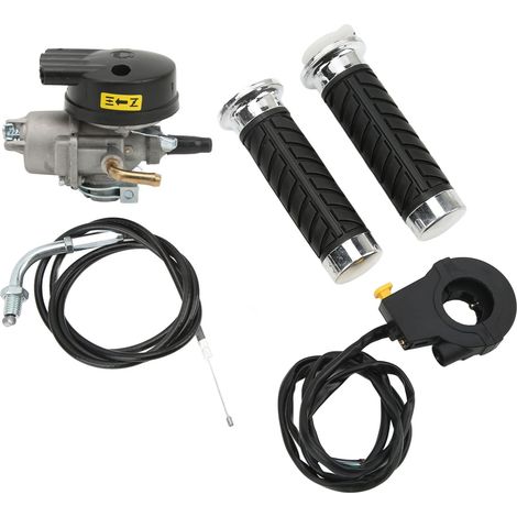 Kit de poignée d'accélérateur et de frein gauche/droite pour moto/vélo électrique 49-80 cm³ (1/5)