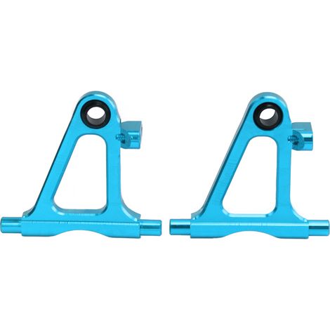 Bras de suspension inférieurs avant en métal, bras oscillant pour voiture RC Tamiya TT02 1/10, pièces de rechange bleues (1/5)