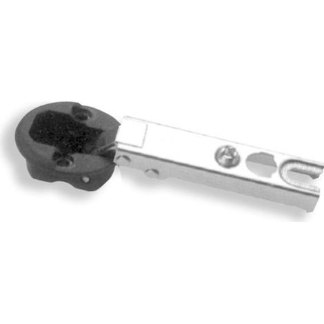 Bisagra C10 cristal recta 95° Ø26 -