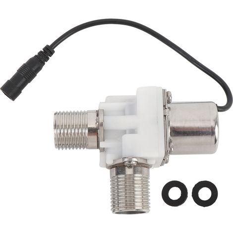 Robinet Électrique à Pulsion avec Bouchon G1/2 DC 6V pour Contrôle Automatique (1/5)