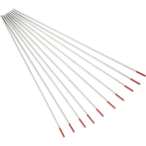 WT20 Wolframelektrode Professioneller WIG-Schweißstab 2% thoriert für WIG-Schweißgeräte (2,4 mm 150 mm) (1/5)