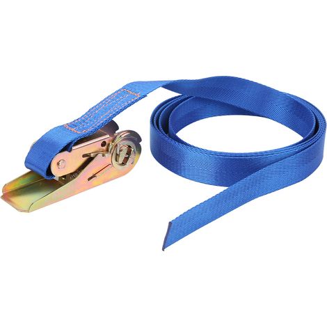 Sangle de serrage à cliquet résistante pour moto, vélo, remorque et bagages, fixation sécurisée (1/5)