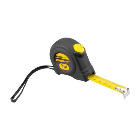 Maßband Strend Pro WorkTiger 6K, 3 m, 16 mm, Auto Stop, Rollmaßband