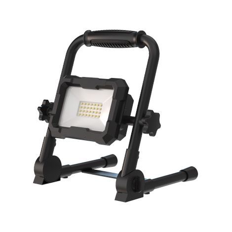 Wiederaufladbarer LED-Fluter, 1800 lm, 20 W – 4400 mAh Akku mit USB-C-Ladeanschluss LINK2HOME (1/3)
