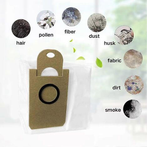 NALOOKAMIC Kit d'accessoires pour aspirateurs robots HONITURE Q6 Pro, AIRROBO T10+ et Neabot N2 - Pièces de rechange
