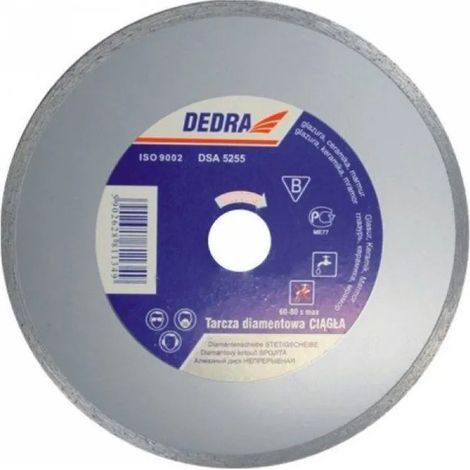 Disco de diamante dedra h1133e corte húmedo seco 150mm