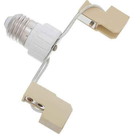 Adaptateur de Douille de Lampe Céramique E27 vers R7s 118 Mm, Convertisseur pour Ampoules Halogènes et Led, Pied de Lampe Résistant, Usage Électrique Domestique et Professionnel (1/5)