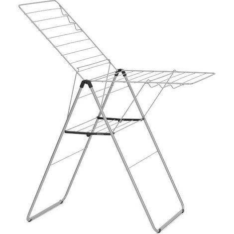 Brabantia HangOn stendibiancheria pieghevole in acciaio inox 20m (1/3)