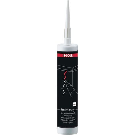 E-COLL Strukturacryl 310ml weiß
