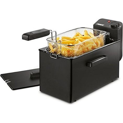 [PRODOTTO USATO] Friggitrice princess black flyer 182727/ 2000w/ capacità 3l