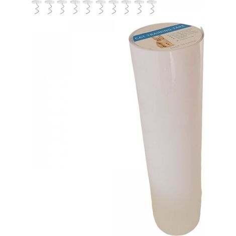 Tapis Protection Meubles - PVC Transparent Auto-adhésif - 30 x 300 cm - Découpable sur Mesure - Pour Canapés et Fauteuils en Cuir - 1 Rouleau