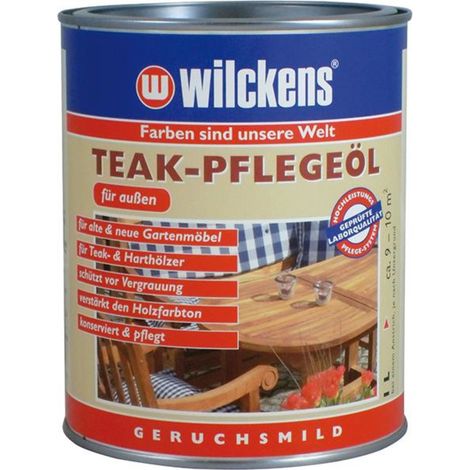 Huile d'entretien 1 L Teck (1/3)