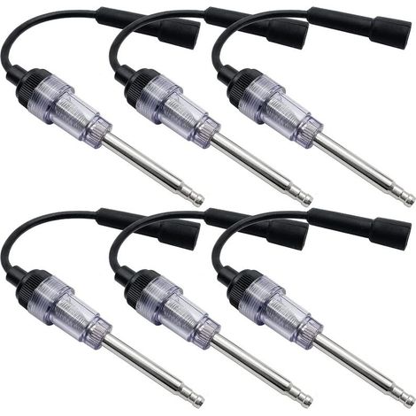 Lot de 6 testeurs de bougie d'allumage pour voiture - Testeur de bougie d'allumage - Testeur de bobine d'allumage - Testeur de bougie d'allumage (1/5)