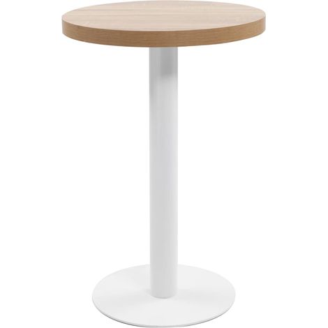 Table de bistro Marron clair 50 cm MDF