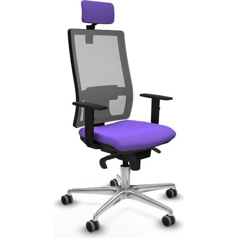 Piqueras y Crespo 1D086G2 Chaise bureau lilas confortable (1/3)