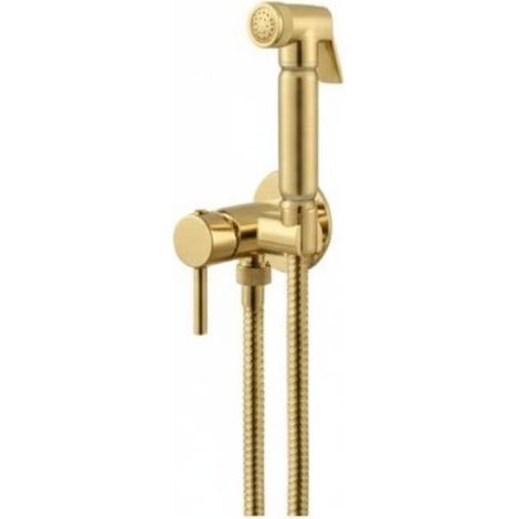 Idrobidet in acciaio inox con miscelatore caldo/freddo Vema OTAGO V27405 - Oro Spazzolato (1/3)