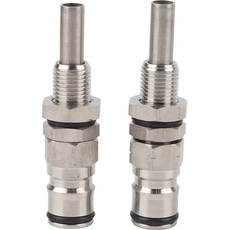Connecteur de poteau de verrouillage de boule de bière, fût robuste en acier inoxydable 2 pièces/ensemble (1/5)