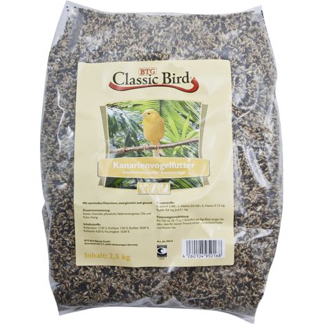 Classic Bird Kanarienfutter 2,5 kg Vogelfutter