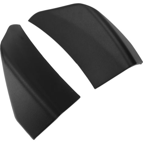 Kit 2 pièces Bas de caisse Becquet Avant Anti-collision Déflecteur Compatible Mustang 2015-2017, Abs Plastique Noir, Protection Carrosserie (1/5)