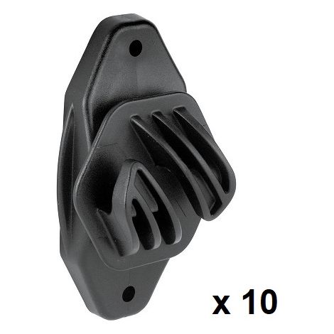 INSPOVET -Isolator fÐ©r Faden, Holzpfosten, 10 Isolatoren -Tasche