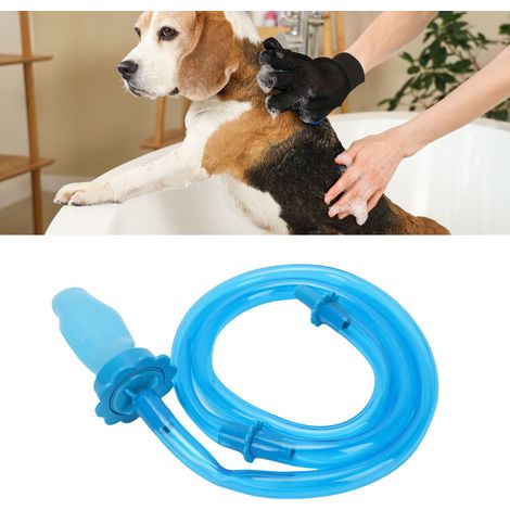 Raccord universel en silicone pour tuyau de douche pour animaux, fixation pour robinet de douche pour chien (1/3)