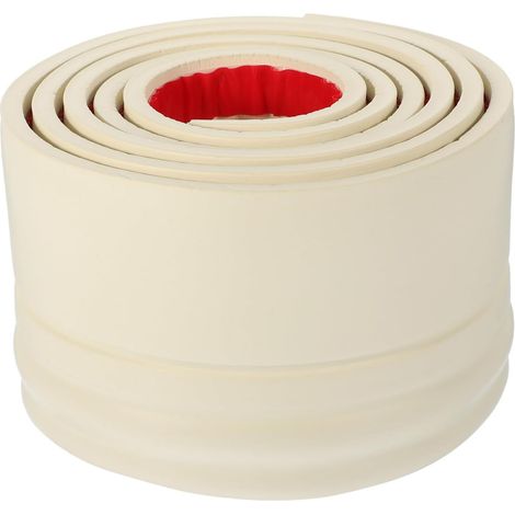 Ruban Adhésif Pour Plinthes Moulure Murale Épaisse Bordure Blanche Bande Autocollante Pour Plinthes Longueur 2 M Pour Salon Cuisine Bureau (1/3)