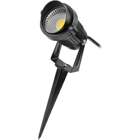 Wasserdichte LED-Gartenleuchten mit Erdspieß für Garten, Terrasse, Pool und Veranstaltungen, Weiß