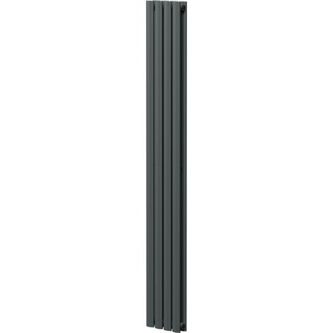 Boone Anthracite 1600mm x 240mm Double Panel Radiator (1/5)
