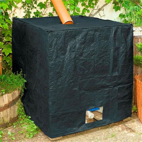 IBC Container Cover anthrazit 121 x 101 x 116 cm anthrazit