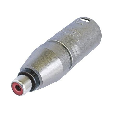 Adaptador XLR M - RCA H NA2MPMF NEUTRIK