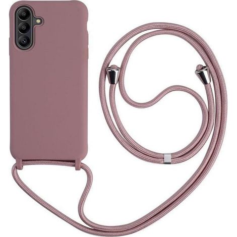 Handyhülle Handyband Kordel Silikon A17 4G 5G Samsung galaxy A17 Pink (1/5)