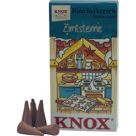 Knox Räucherkerzen Weihnachtsbäckerei Zimtsterne - 24 Stück