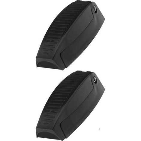 2PCS Car Door Latch Holder Hook, 2PCS RV Trailer Storage, Durable Material, Easy Installation, Camper, Trailer, Black (1/5)