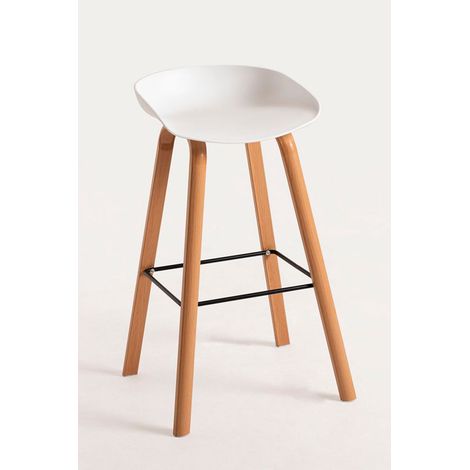 Taburetes Cocina - Taburete Tolbi - Blanco (1/5)