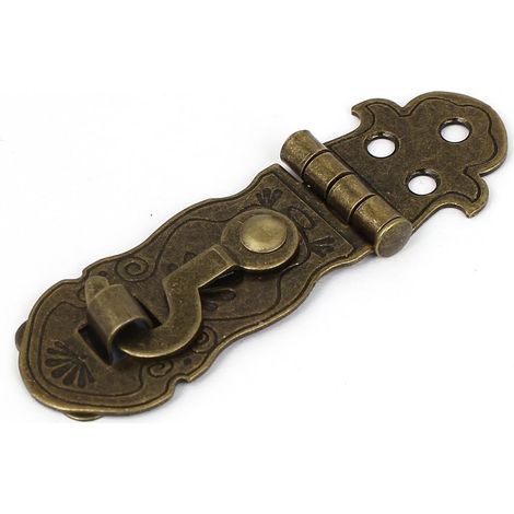 CCYKXA Retro Style Suitcase Lock Trunk Clasp Latch Bronze (1/4)