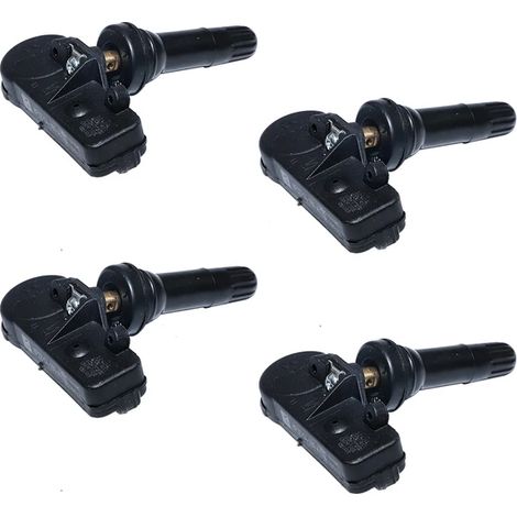 (4 pièces) 4 capteurs de pression des pneus pour véhicules, compatibles avec Ford Mustang 2005-2009 (315 MHz), Ranger 2008-2011 et Focus 2007 (6F2Z-1A-189-A). (1/5)