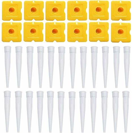 Kit de 36 outils de calfeutrage en silicone, outil de finition pour joints, cartouches de rechange, buses de calfeutrage-LIAIKI (1/5)